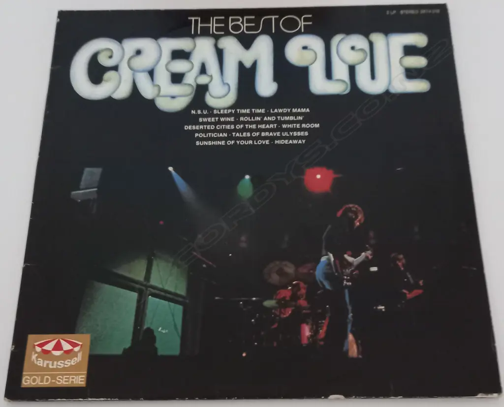 Cream (2), The Best Of Cream Live, (Double Album) Image 1++